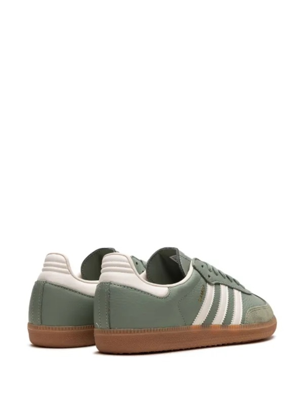 ADIDAS Samba OG in Sage Green with White Stripes - Picture 3 of 14